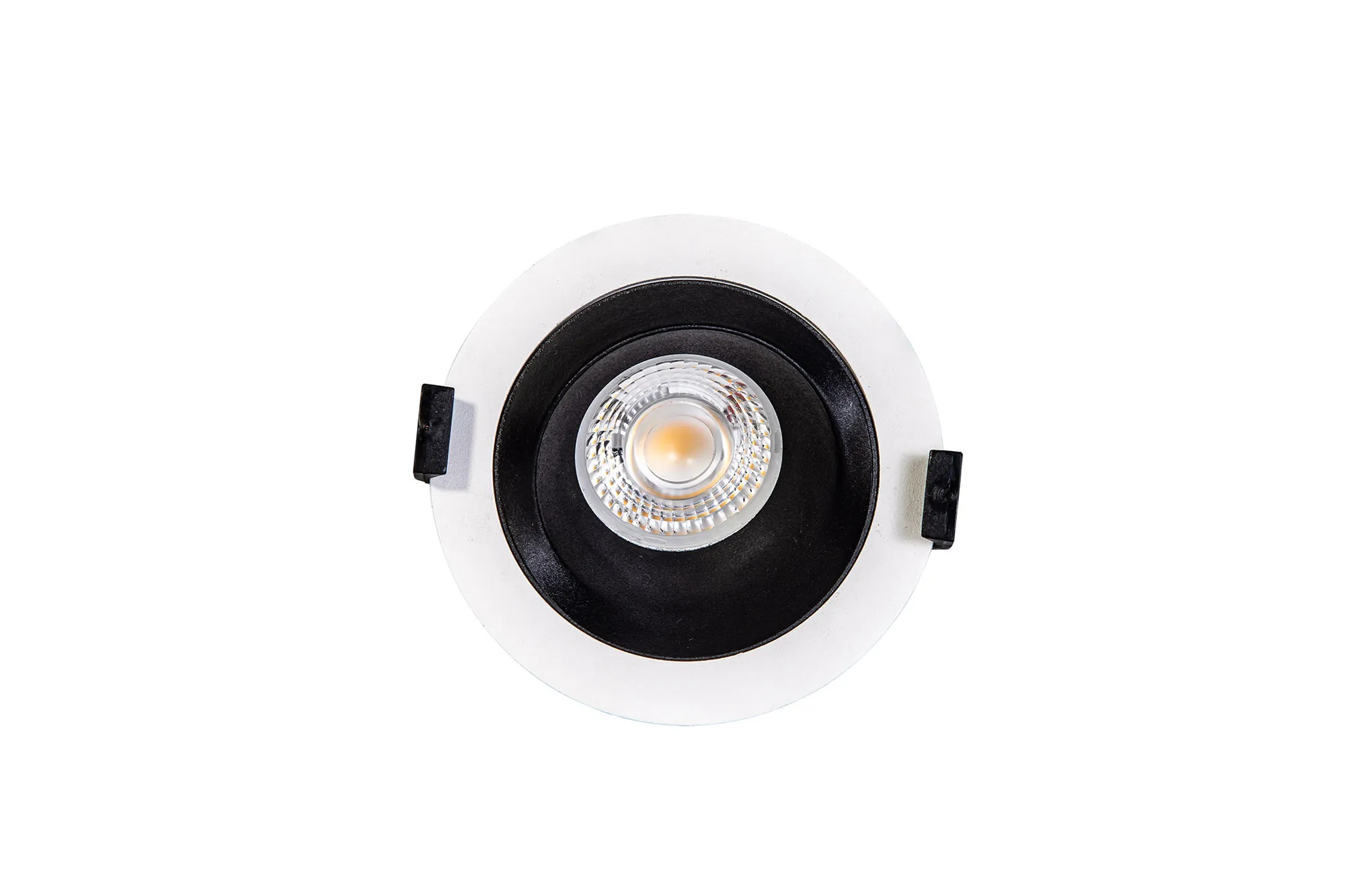 Bonia 10 Dimmable Tridonic 10W 631lm 2700K 36°, White/Black 27° Angled Round Downlight , NO DRIVER REQUIRED, 5yrs Warranty DM201134  Dlux Bonia 10